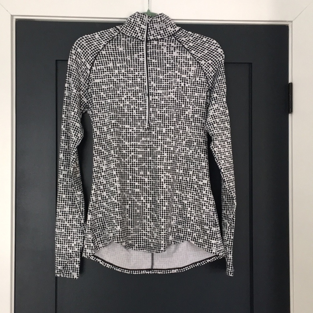 Under Armour long sleeve 3/4 zip running shirt